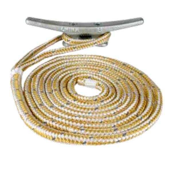DOUBLE BRAIDED NYLON DOCK LINE 1/2'