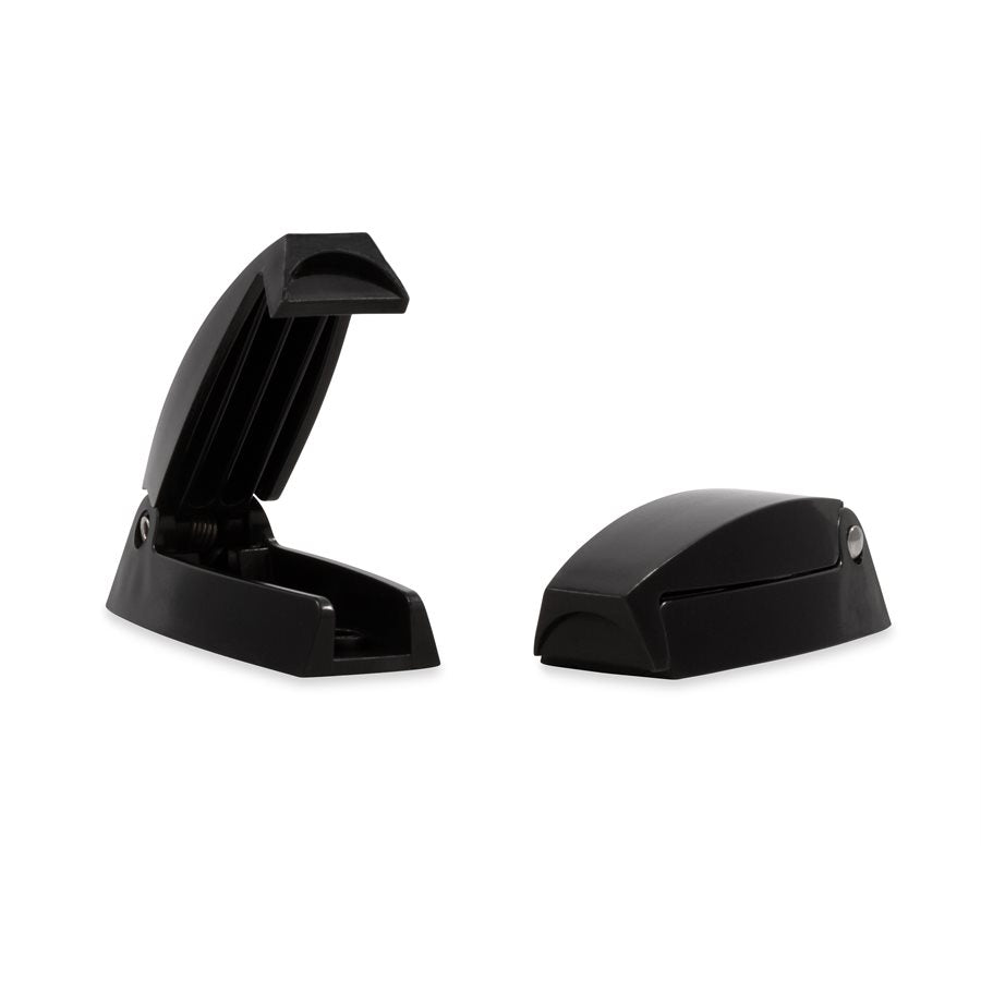 BAGGAGE DOOR CATCHES 2/PACK BLACK