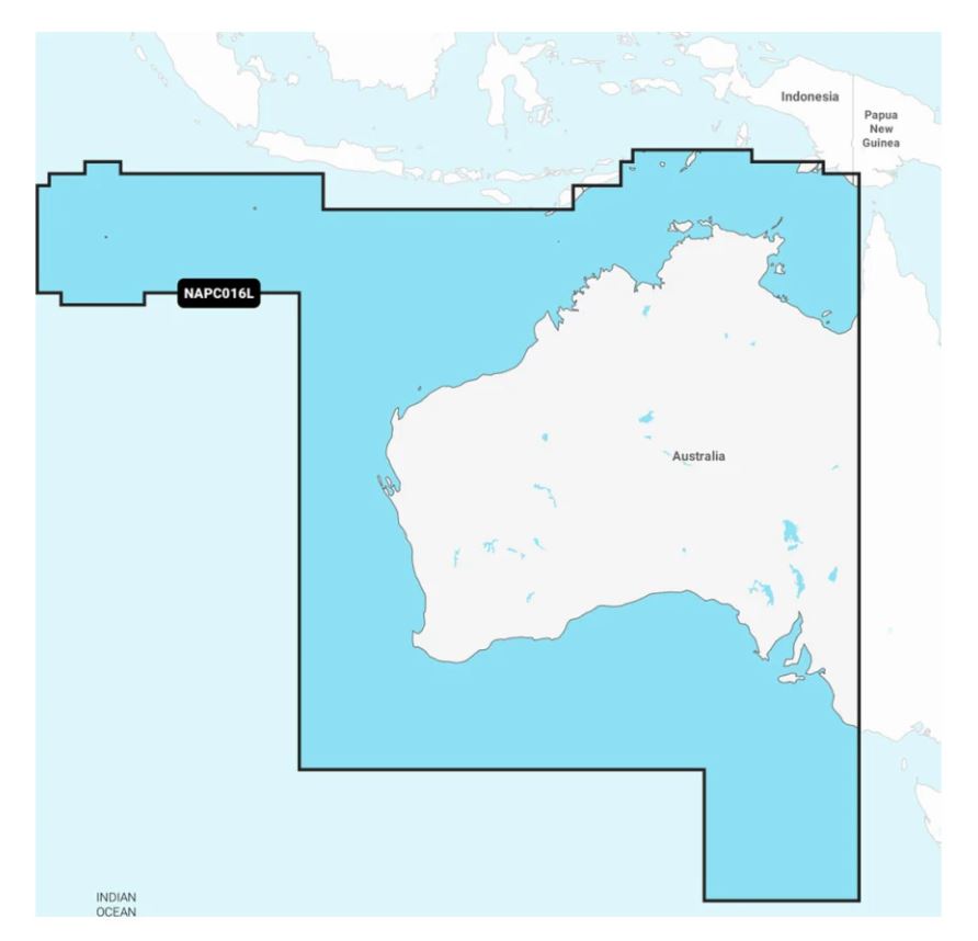 NAVIONICS+ AUSTRALIA  WEST & CENTRA