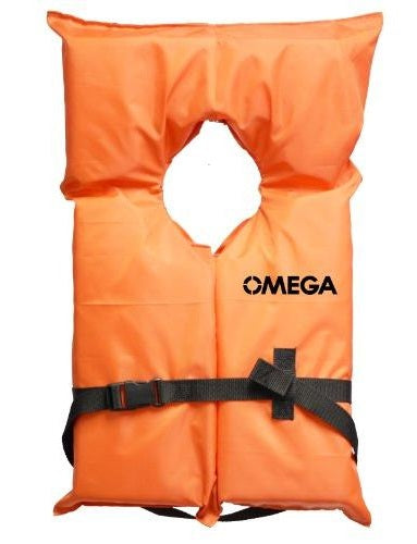 AK1 LIFE VEST - ORANGE; YOUTH