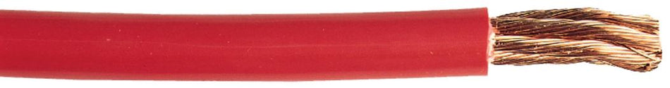 4 GA X 100' WIRE RED