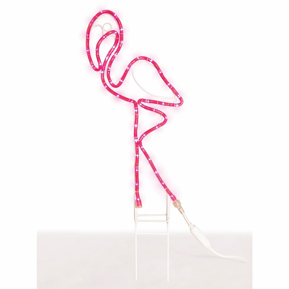 2' LED PINK FLAMINGO  120V YD LIGHT