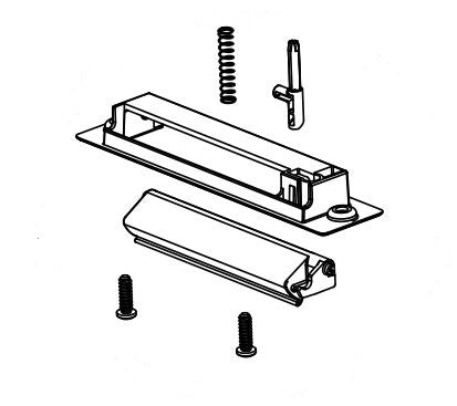 KIT SERVICE DOOR HANDLE