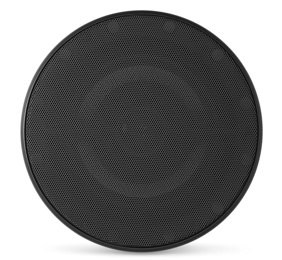 JL Audio M6 7.7in Coaxial Speakers Black LUXe Grille Single Speaker