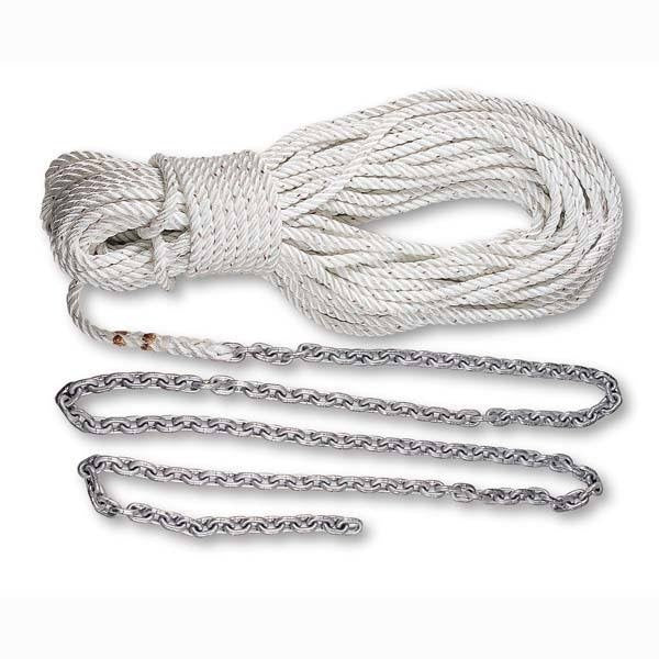 Lewmar 5' 1/4"" G4 Chain W/100' 1/2"" Rope