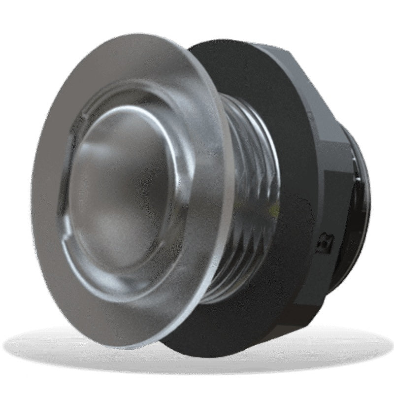 Lumishore LUX LW25 Livewell Light CRGBW 12/24V DC with Chrome Bezel