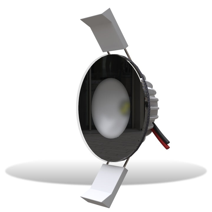 Lumishore Eclipse DL55 White Down Light 12/24VDC Black Housing