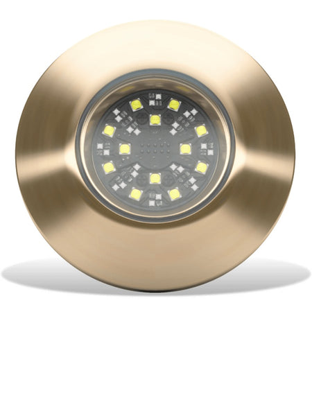 Lumishore SUPRA THX404 Thru-Hull Mount and Driver Blue/White LED