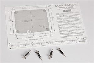 Lowrance Fm-me5 Flush Mount For Elite/mark 5"" Models