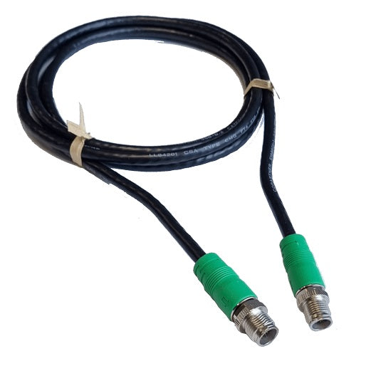 Lowrance 49.2ft Ethernet Cable Green M12 8-pin male-male