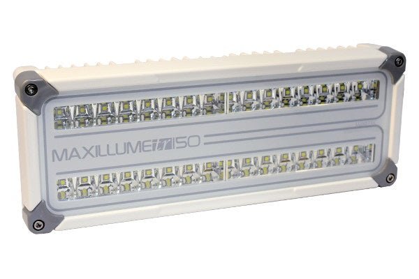 Lumitec Maxillume Tr150 Flood White Led Surface Mount White Housing 12/24v