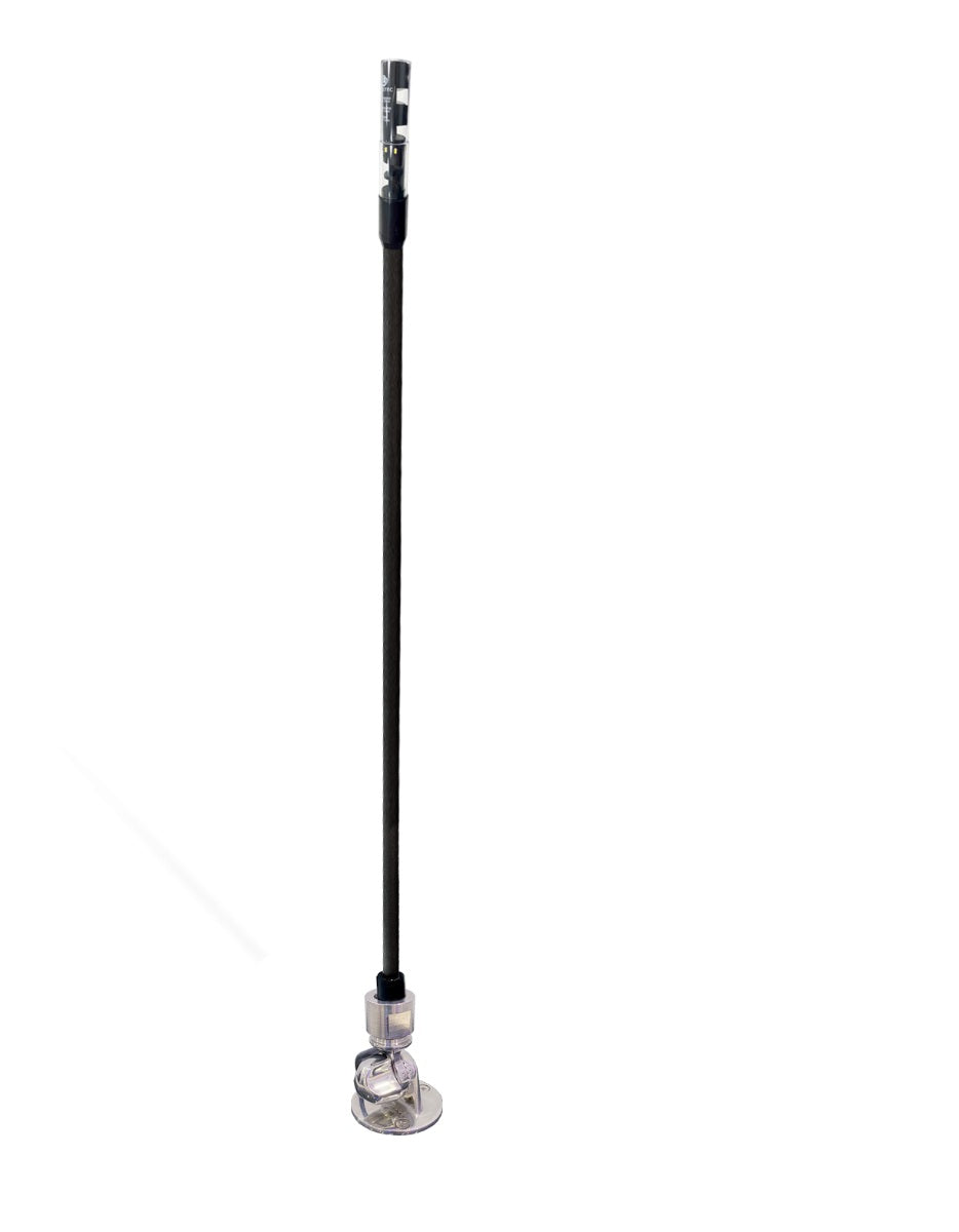 Lumitec Contour 39-inch Combo Marine Light with Black Shaft and Standard Antenna Mount