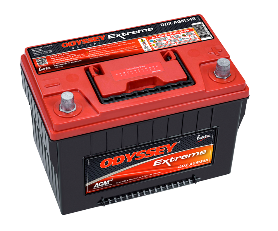 Optima Batteries Blue Top GP31 - Heavy Duty Marine and Commercial Deep Cycle Battery - D31M