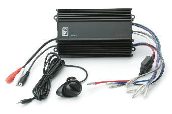 Polyplanar ME60 4-Channel 120W RMS Water-Resistant Marine Audio Amplifier with Volume Control