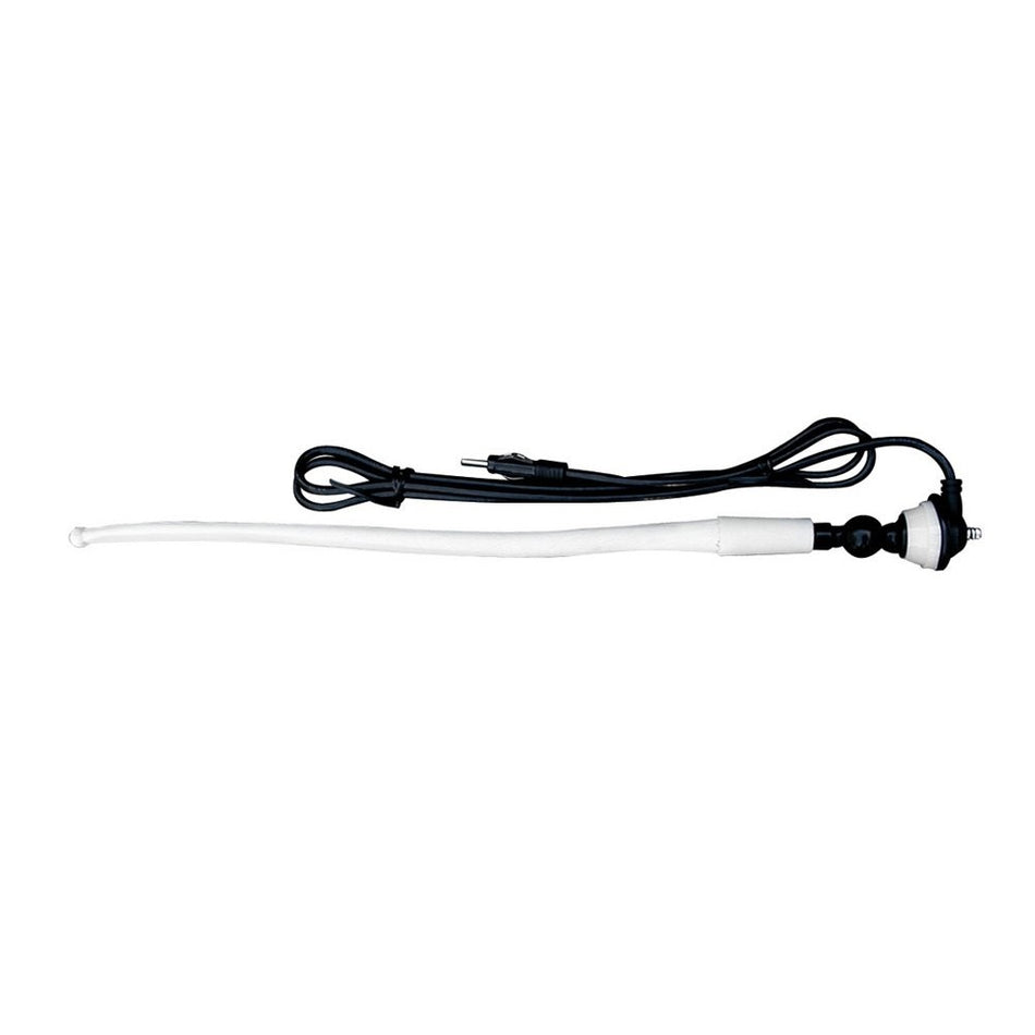 Prospec Elec. SEAURB-3SWBLISTER 16" AM/FM White Rubber Antenna