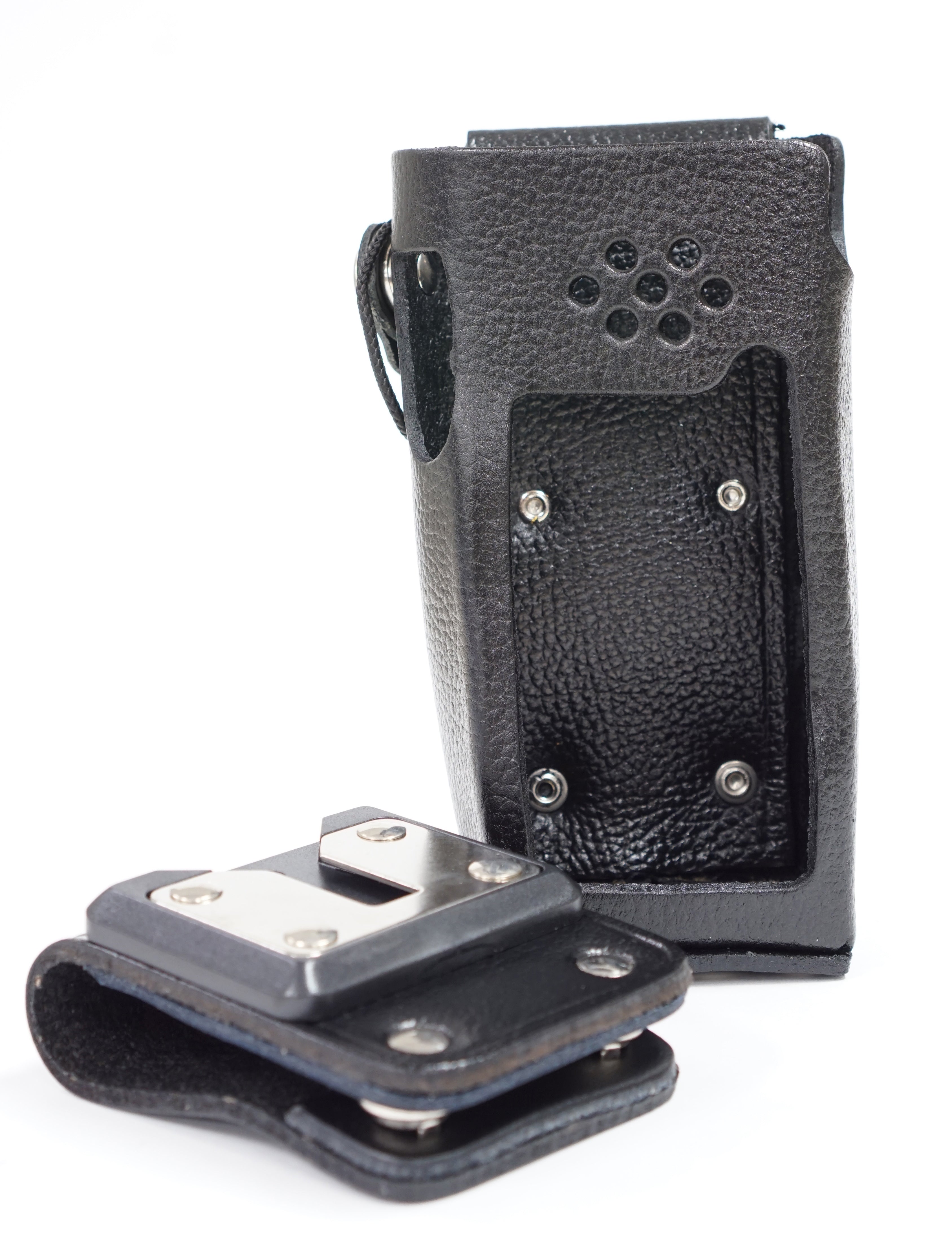 Standard Horizon SHC-19 Leather Case with Swivel Belt Clip
