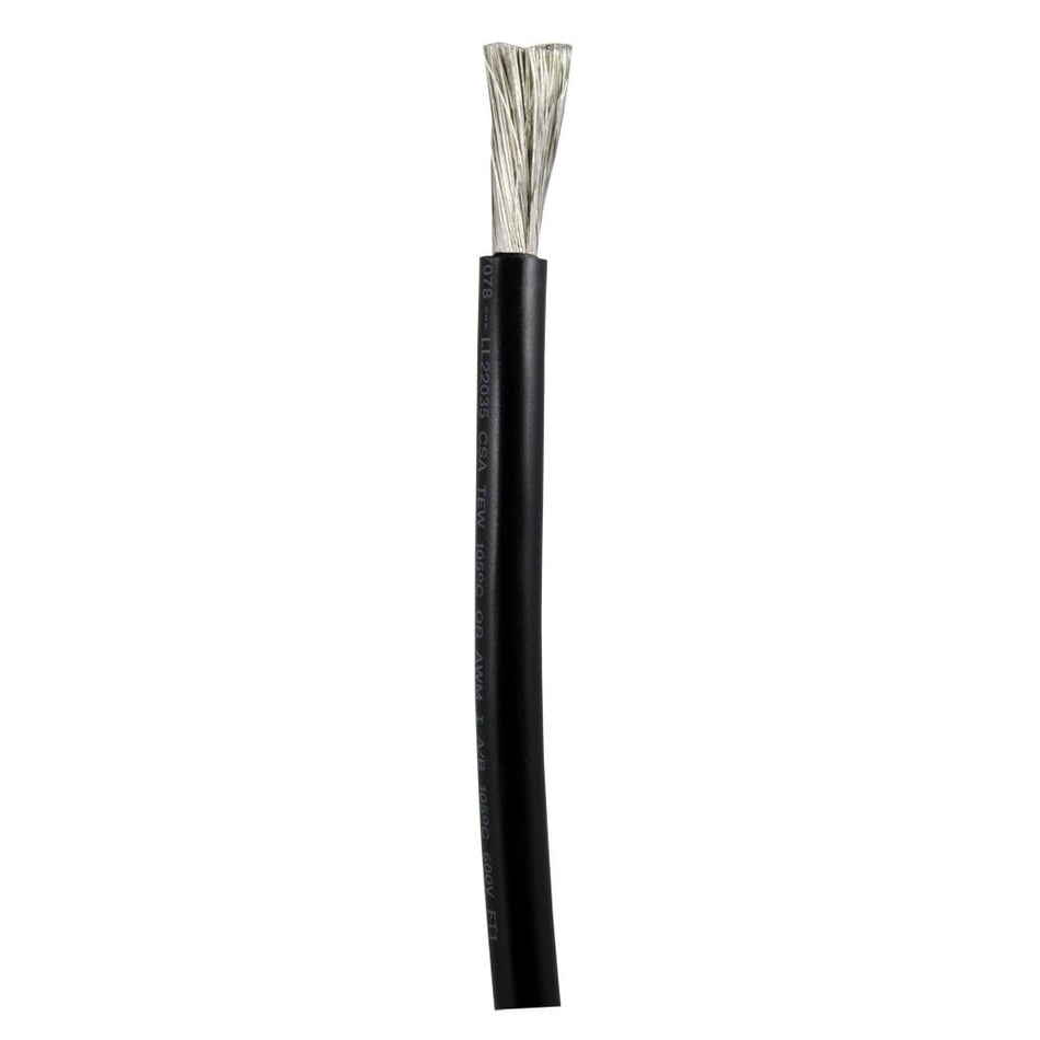 Ancor Black 8 AWG Battery Cable - Sold By The Foot - 1110-FT