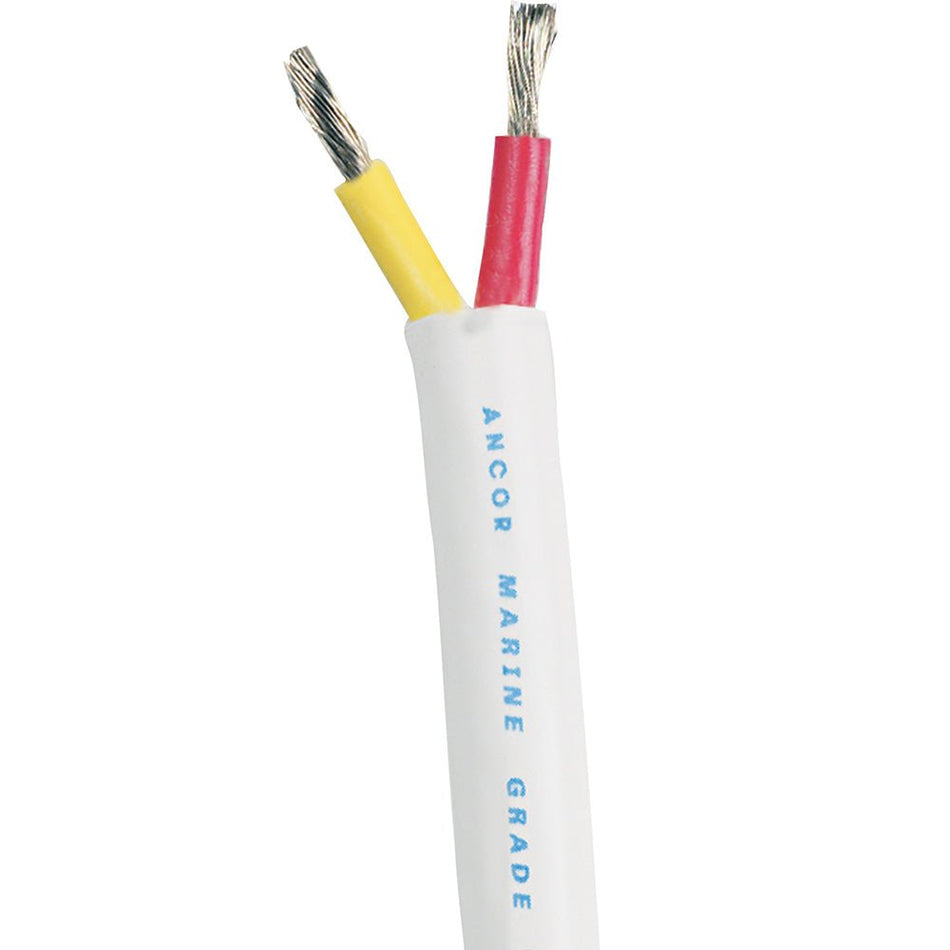 Ancor Safety Duplex Cable - 14/2 AWG - Red/Yellow - Round - 500' - 126550