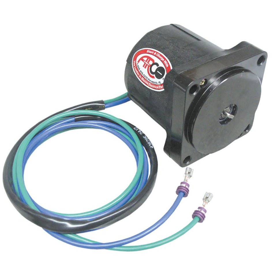 ARCO Marine Replacement Outboard Tilt Trim Motor - Johnson/Evinrude, 2-Wire, 4 Bolt, EFI - 6238