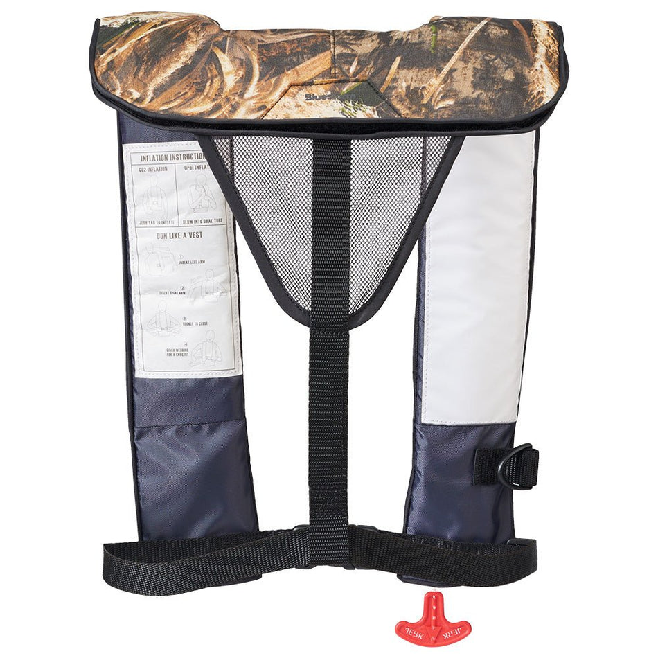 Bluestorm Cirrus 26 Auto/Manual Type V Inflatable PFD - MAX5 Camo