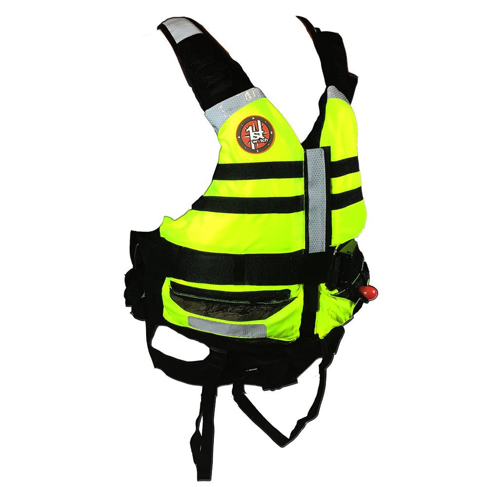 First Watch SWV-100 Rescue Swimmers' Vest - Hi-Vis Yellow - SWV-100-HV