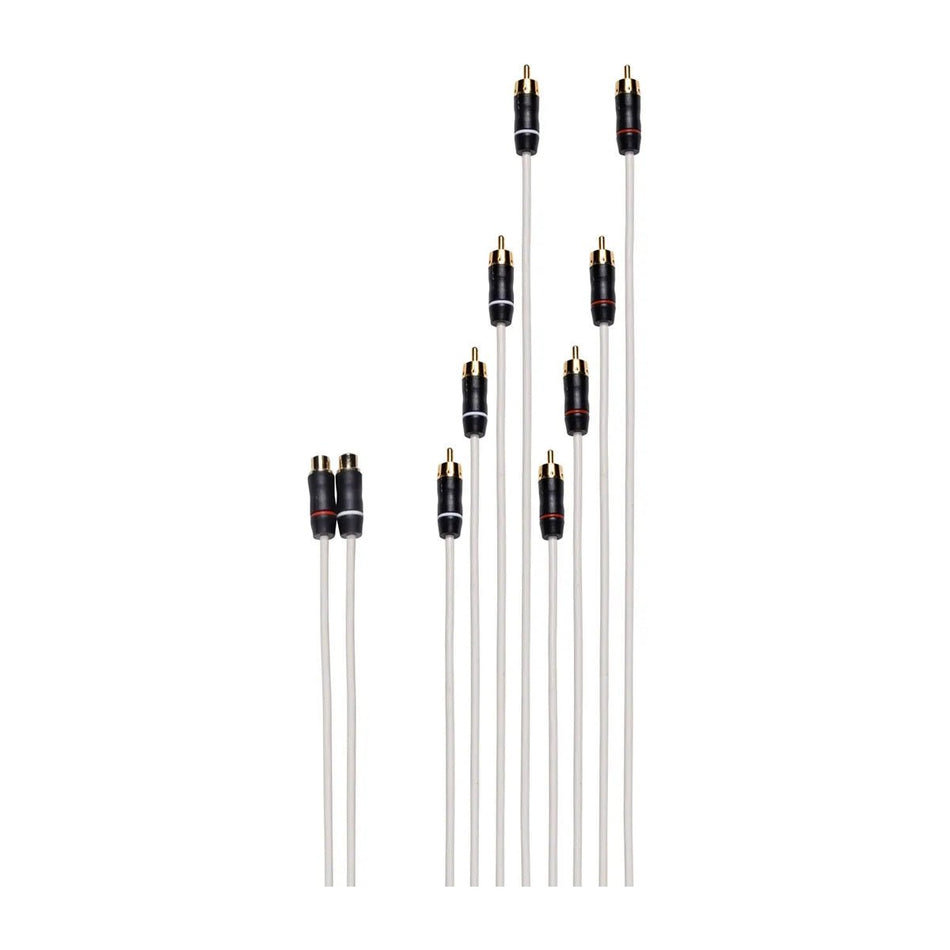 Fusion RCA SAplitter Cable 2 Female RCA's to 8 Male RCA's - 010-13356-00