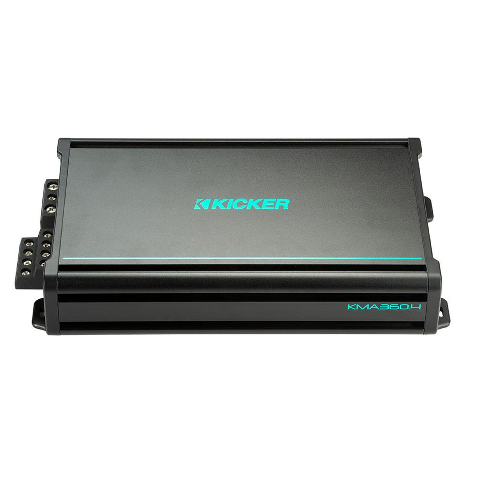 KICKER KMA360.4 4 x 90W 4-Channel Weather-Resistant Full-Range Amplifier