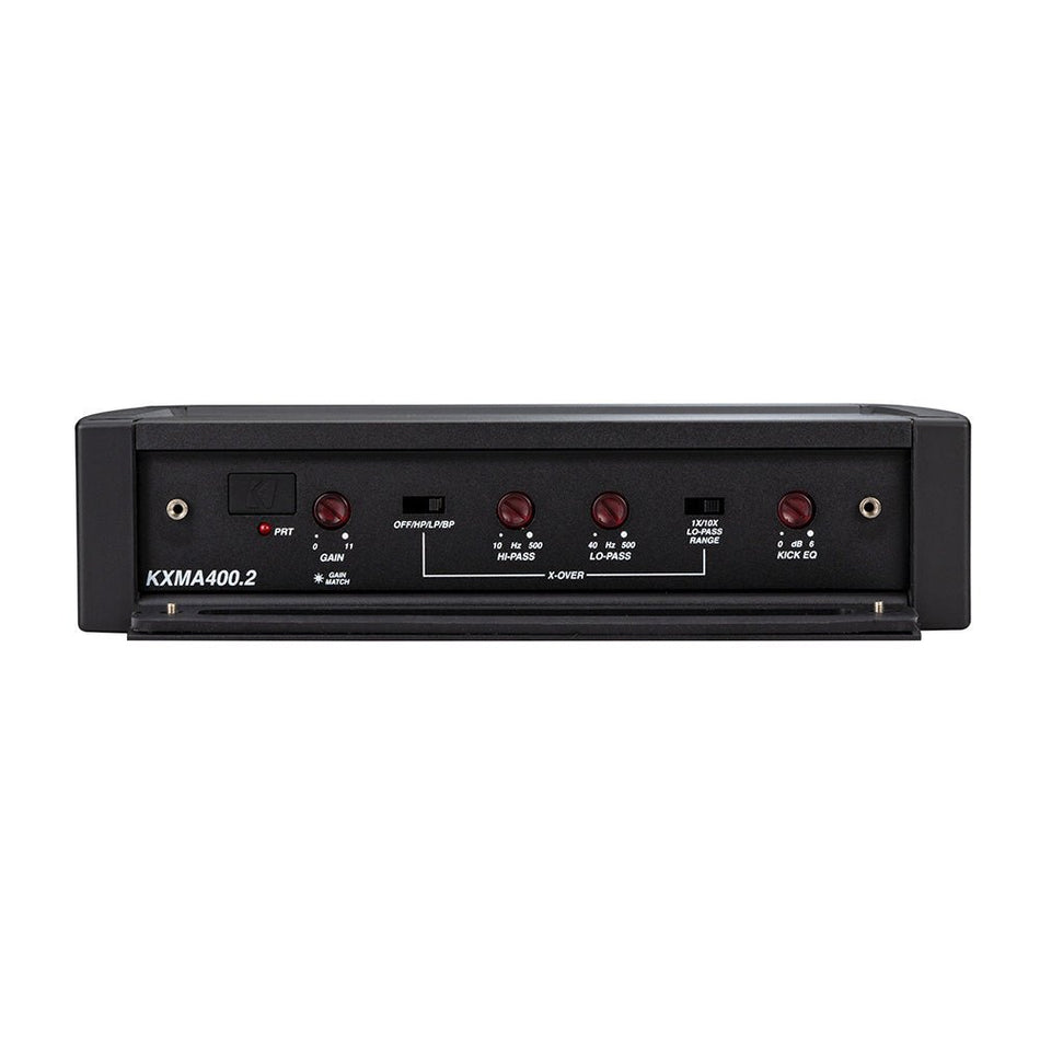 KICKER KXMA400.2 2 x 200W 2-Channel Full-Range Class D Amplifier