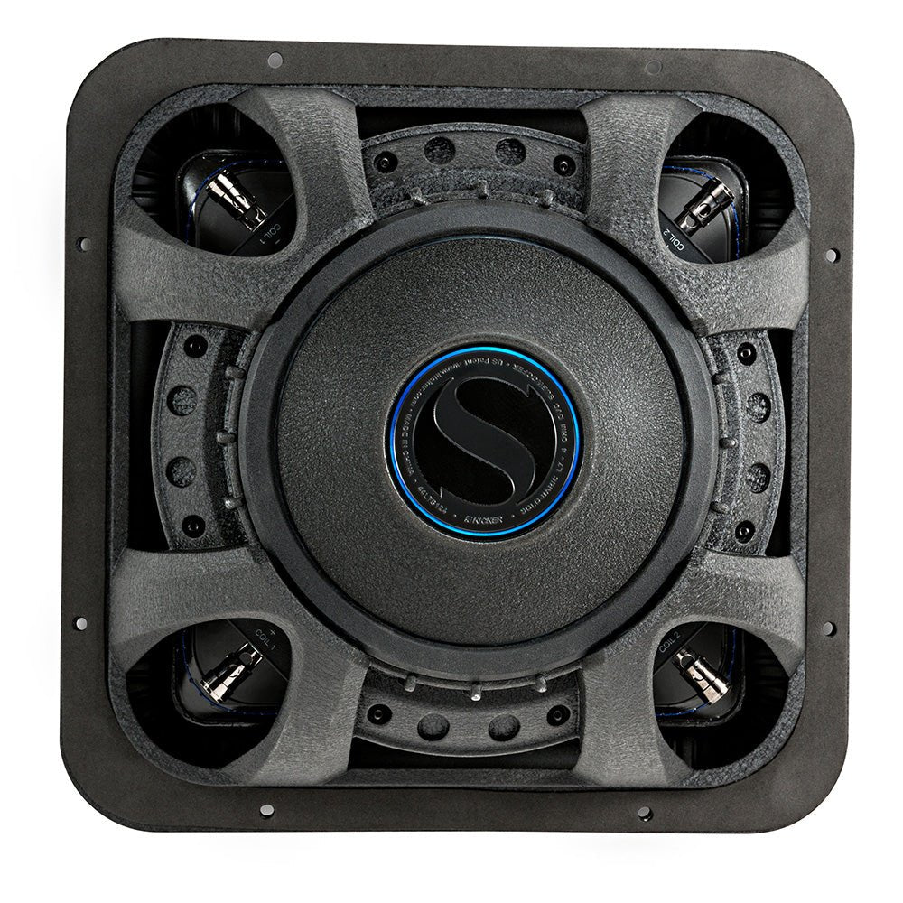 KICKER L7S 15" Square Subwoofer - 4-Ohm, 1000W