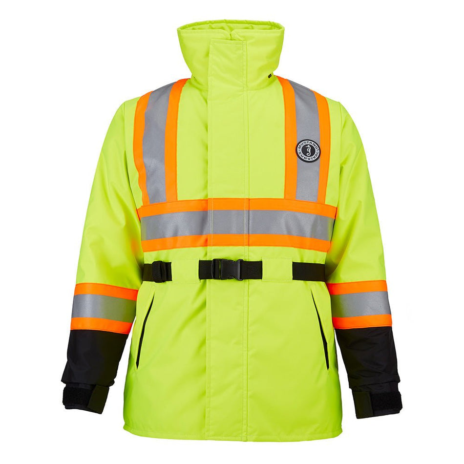 Mustang Classic Flotation Coat - Fluorescent Yellow/Green/Black - Large