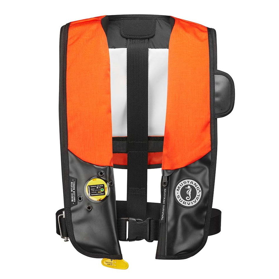 Mustang HIT Inflatable PFD f/Law Enforcement - Orange/Black - Manual