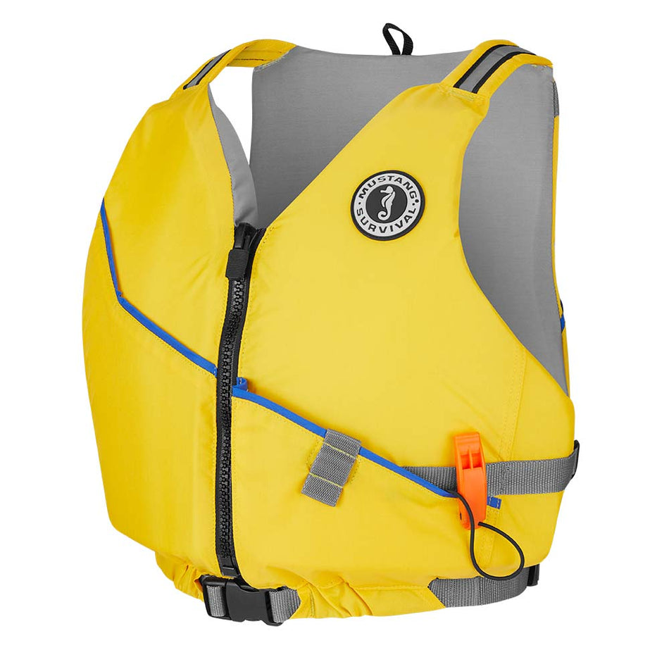 Mustang Journey Foam Vest - Yellow - XL/XXL