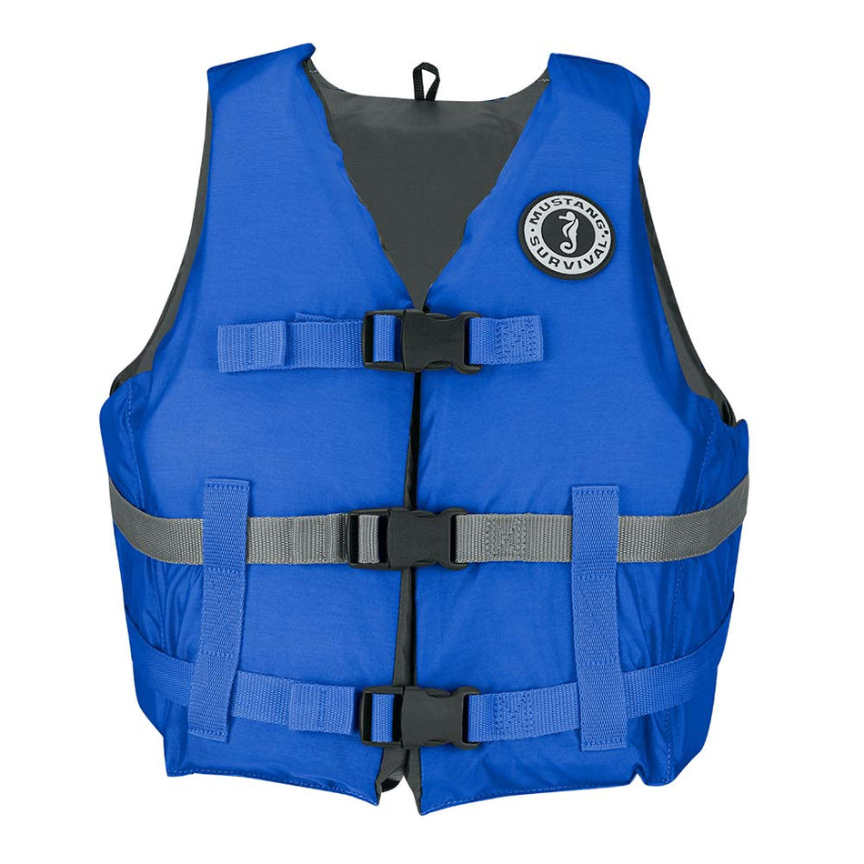 Mustang Livery Foam Vest - Blue - Medium/Large