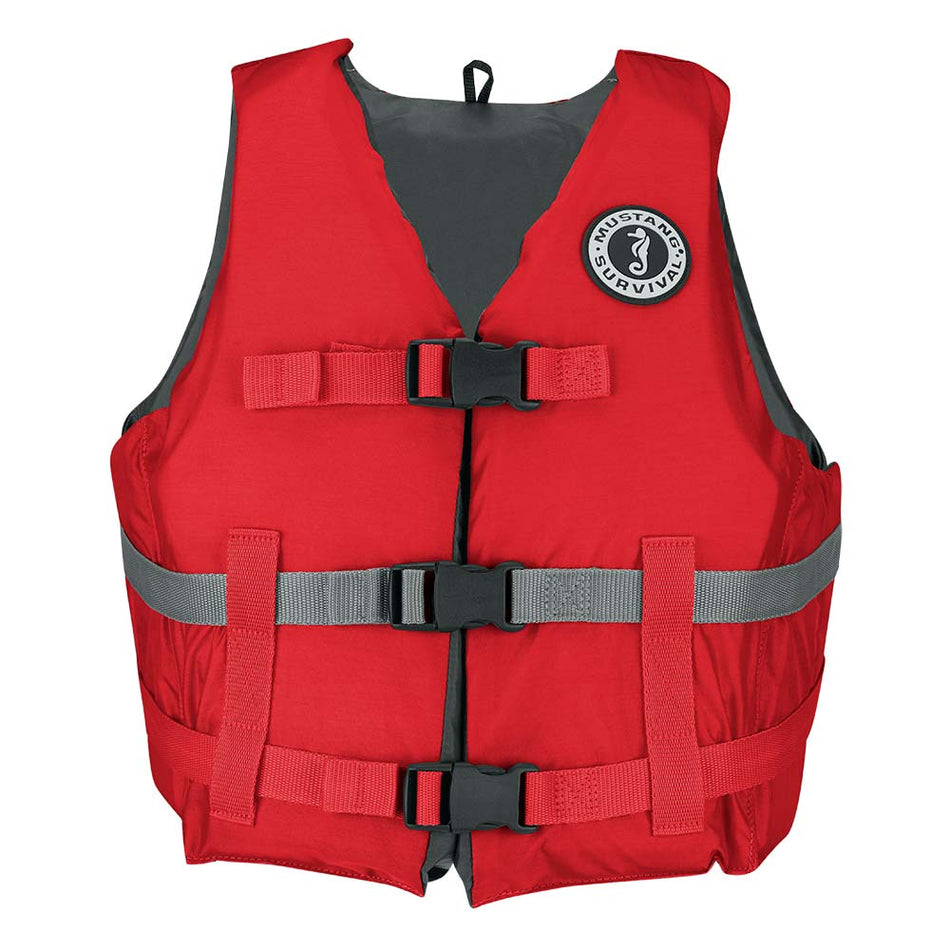 Mustang Livery Foam Vest - Red -  Medium/Large