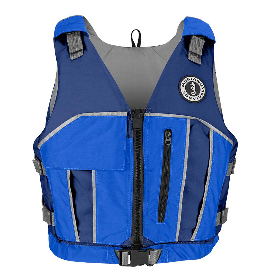 Mustang Reflex Foam Vest - Royal Blue/Navy - XS/Small