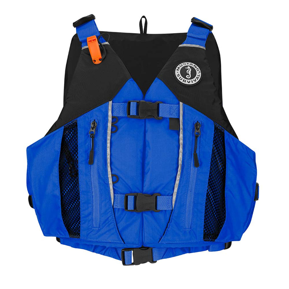 Mustang Solaris Foam Vest - Blue/Black - Medium/Large