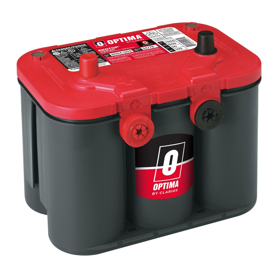 OPTIMA BAT. Batteries RedTop GRP34 DT 8004003 - Premium Marine and Starting Battery - 3478