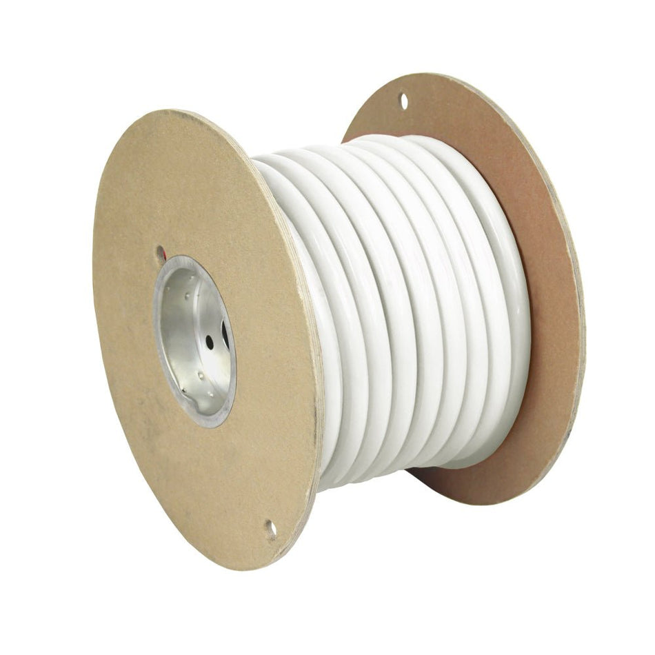 Pacer White 6 AWG Battery Cable - 50' - WUL6WH-50