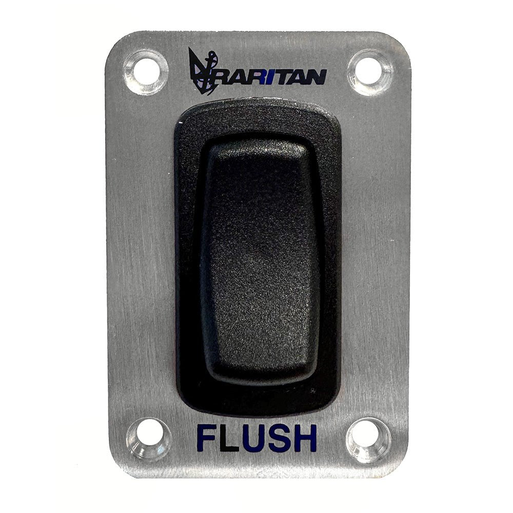 Raritan Momentary Flush Switch w/Stainless Steel Faceplate