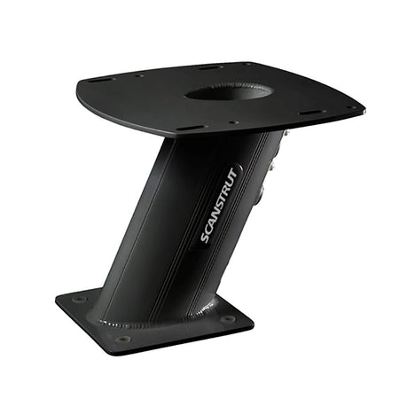 Scanstrut APT-250-01-B - Aluminum PowerTower&reg; Radar Mount - 10" Aft Leaning - Black