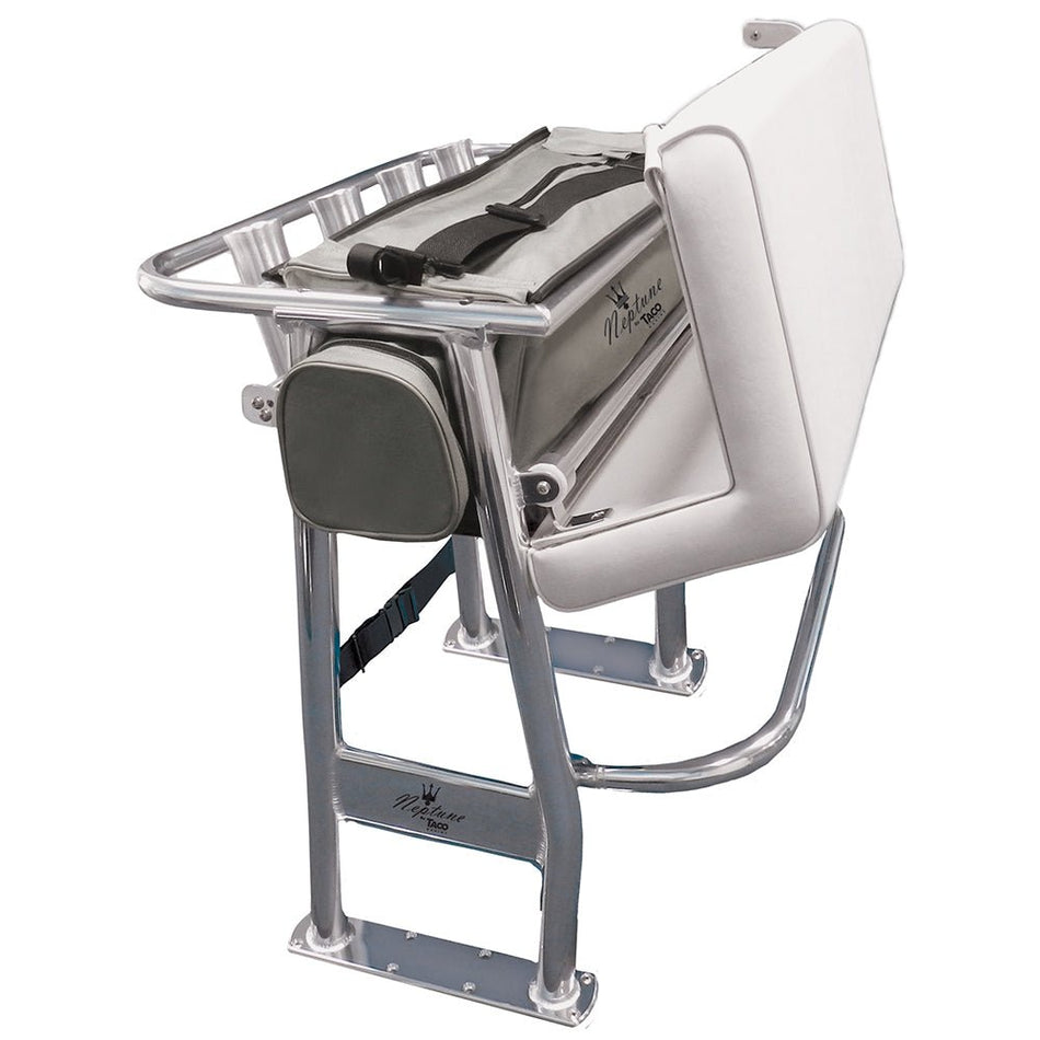 TACO Neptune II Leaning Post w/Tackle Storage Bag - L10-1003-1