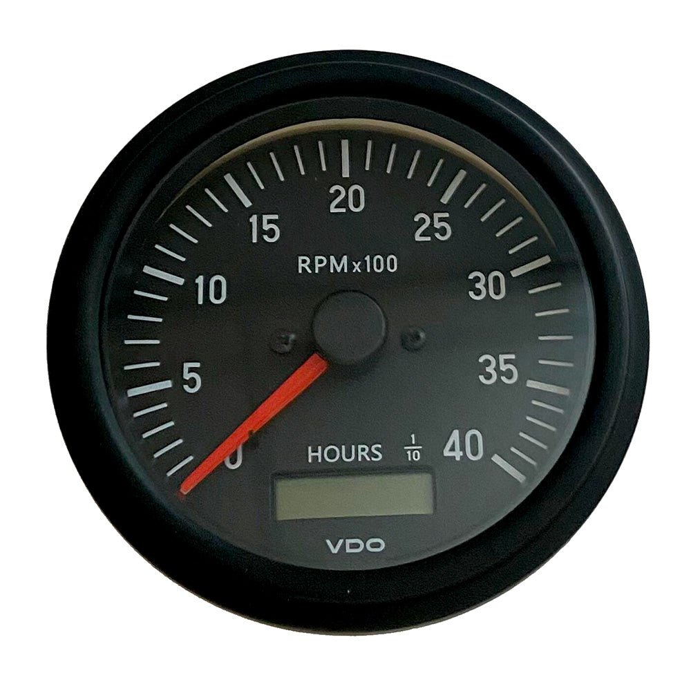 VDO Cockpit International Gen II 4K RPM Tachometer w/Hourmeter - BLDMarine