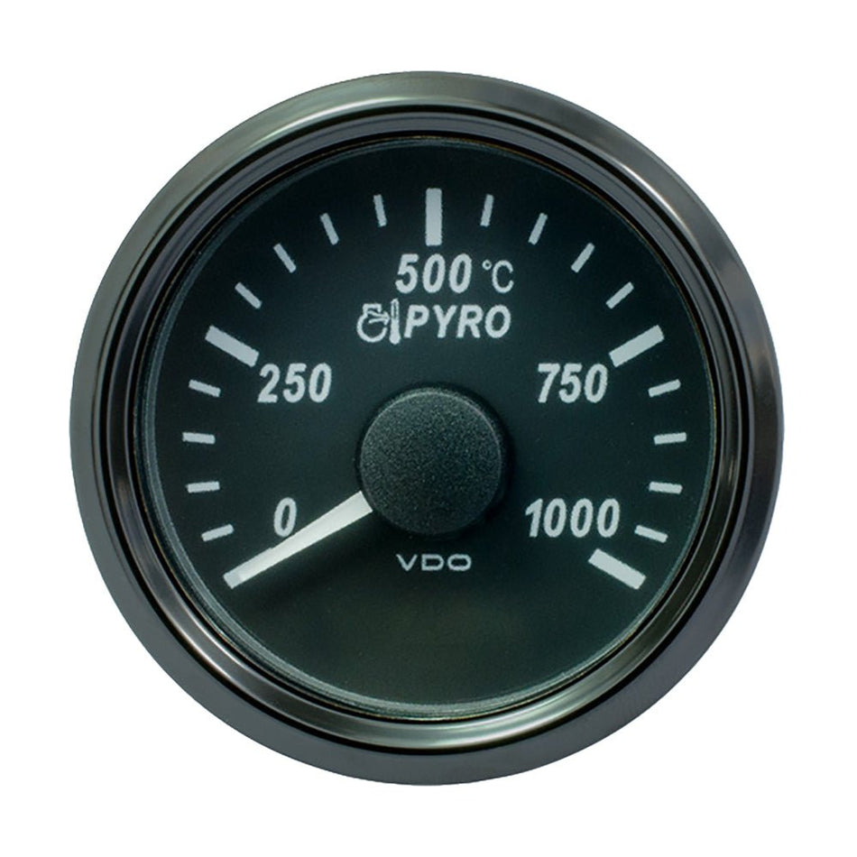 VDO SingleViu 52mm (2-1/16") Exhaust Gas Temp. Gauge - 1000&deg;C