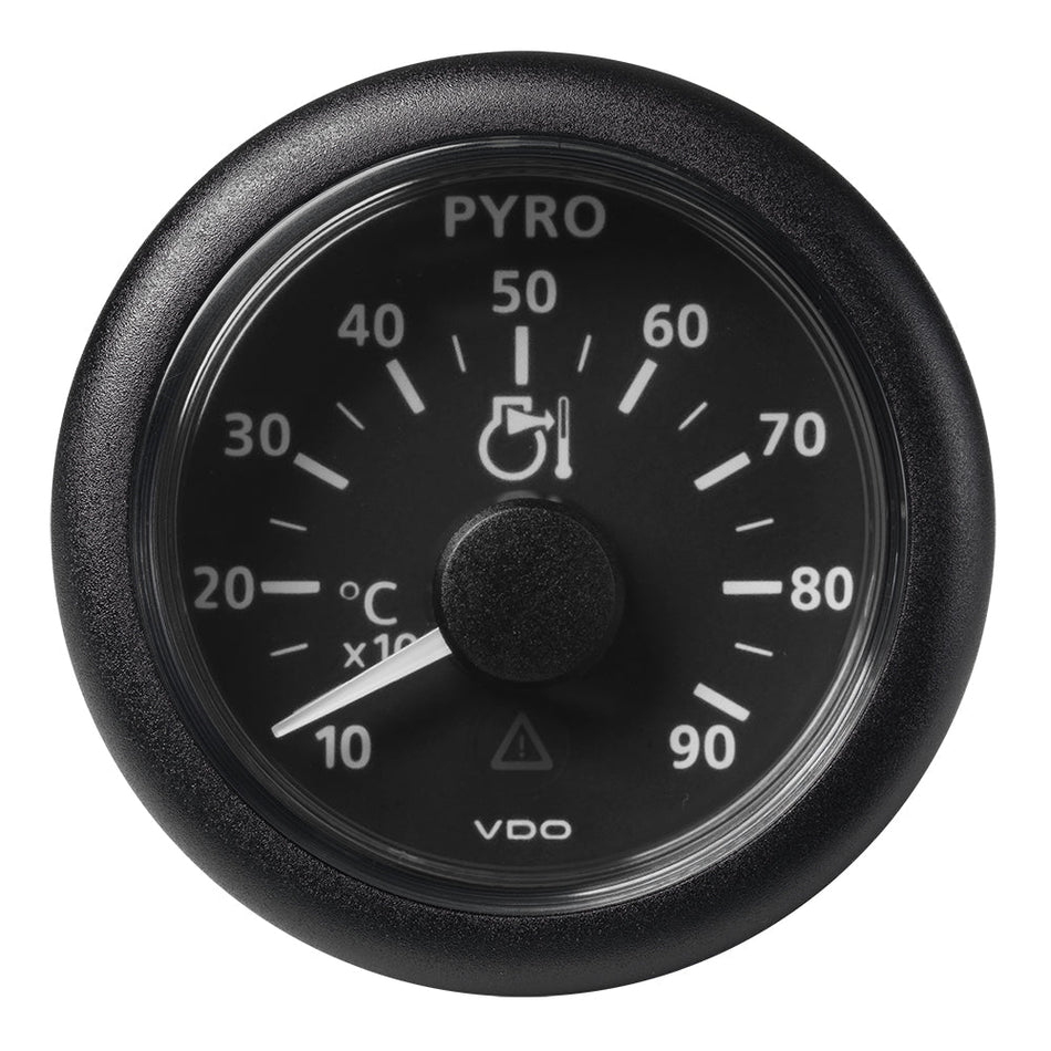 Veratron 52 MM (2-1/16") ViewLine Pyrometer - 100&deg;C to 900&deg;C - Black Dial &amp; Bezel