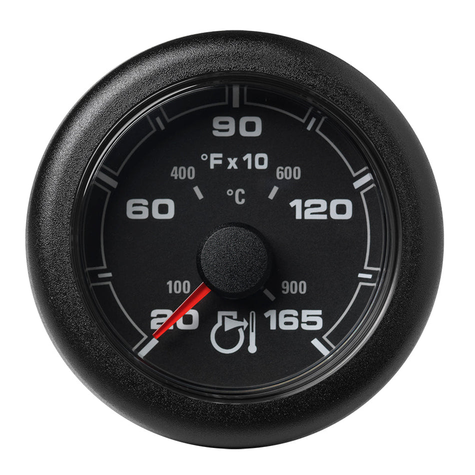 Veratron 52MM (2-1/16") OceanLink Pyrometer Gauge (1650&deg; F/900&deg; C) - Black Dial &amp; Bezel