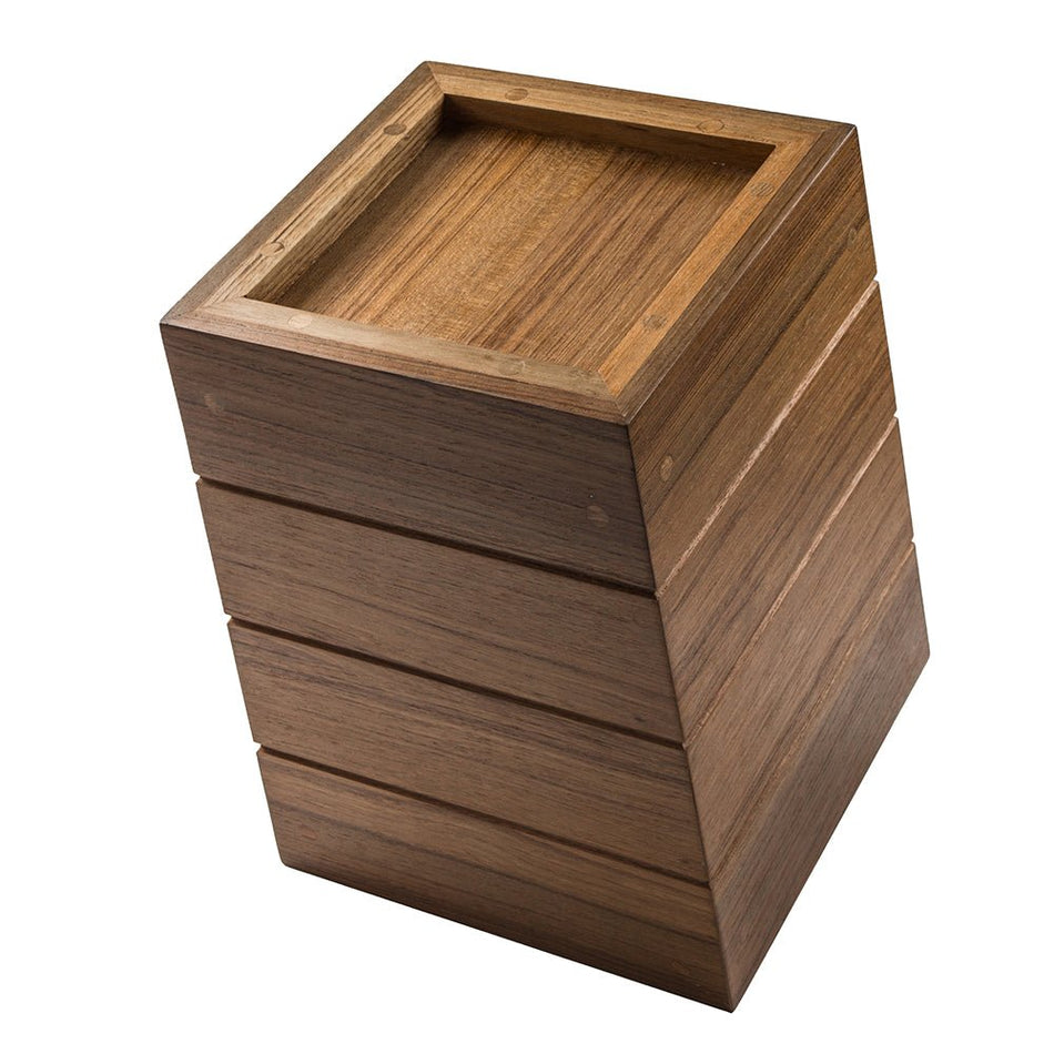 Whitecap Small Waste Basket - Teak