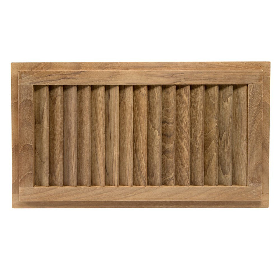 Whitecap Teak Louvered Insert - 16" x 9-1/8" x 3/4" - 60710