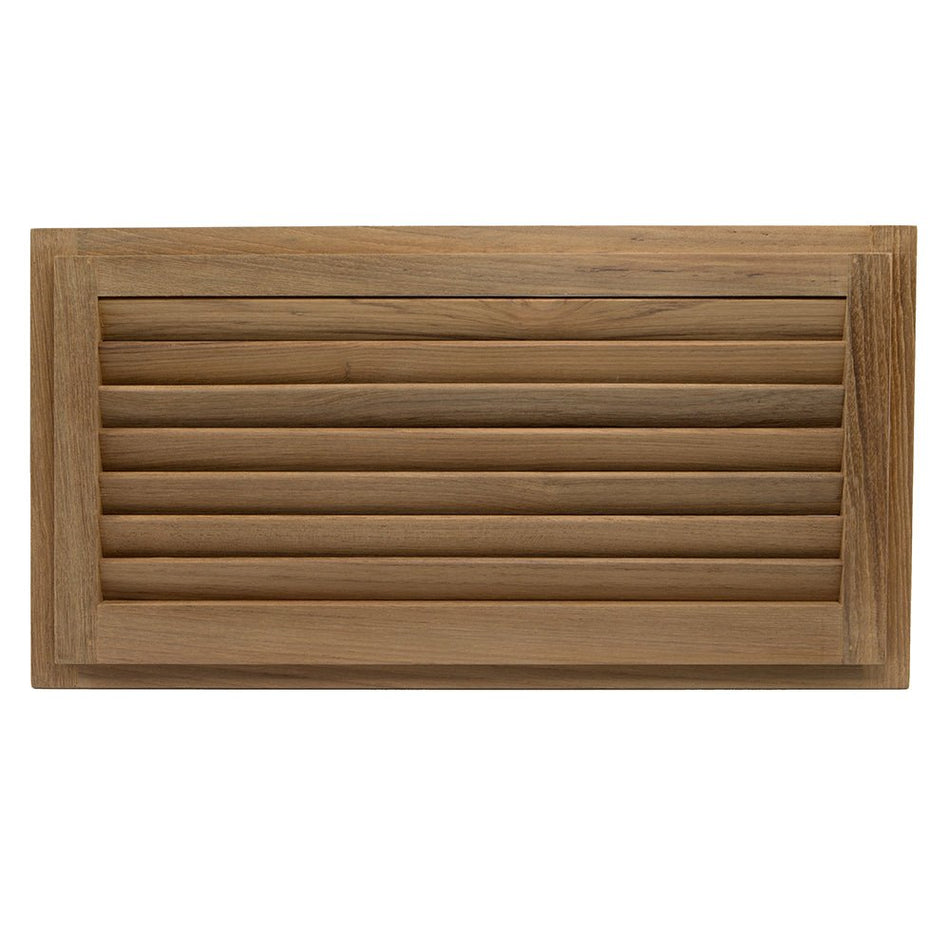 Whitecap Teak Louvered Insert - 9-3/8" x 18" x 3/4" - 60716