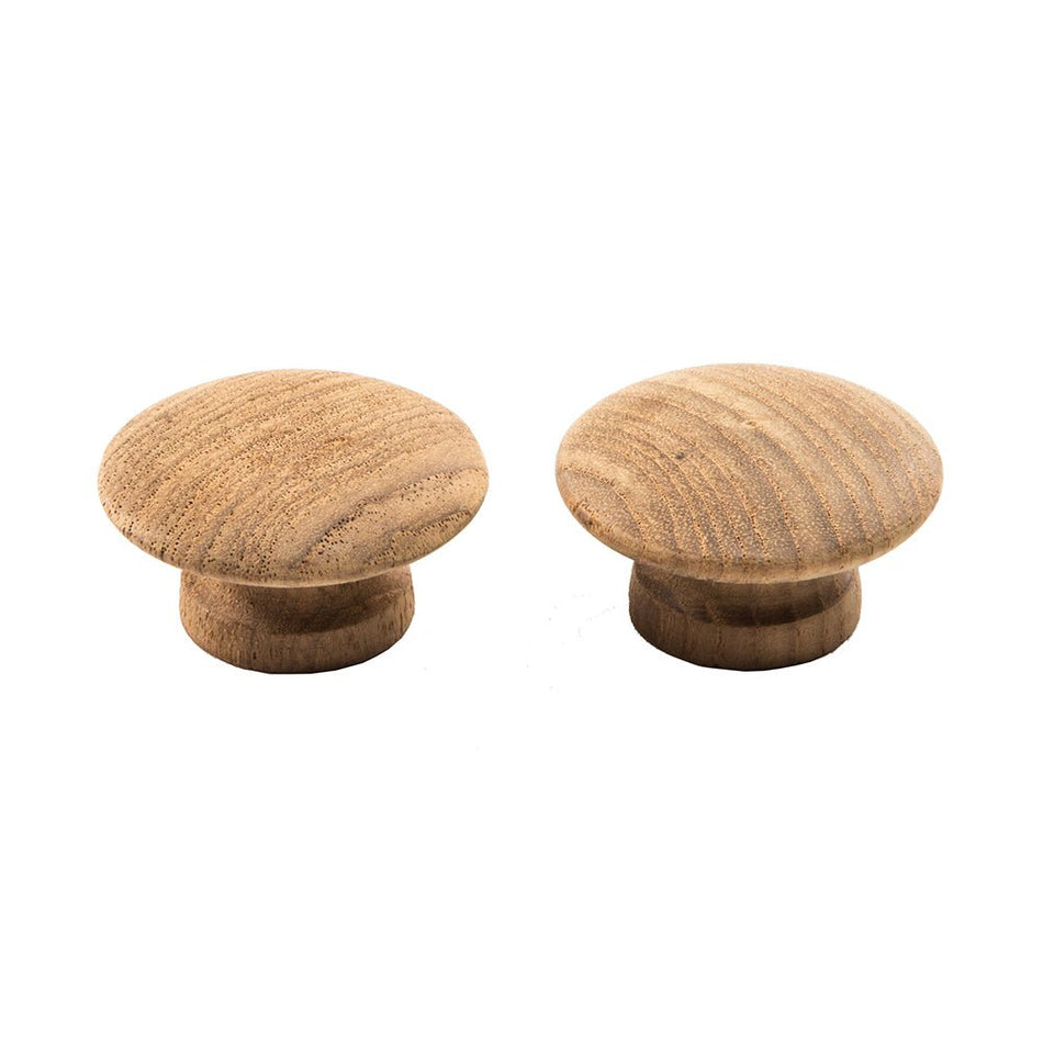 Whitecap Teak Round Drawer Knob - 2" - 2 Pack - 60120-A