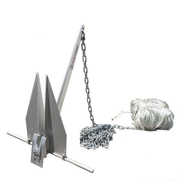 Fortress Fx-11 7lb Anchor Anchoring System 250' 3/8"" Line, 15' 1/4"" G30